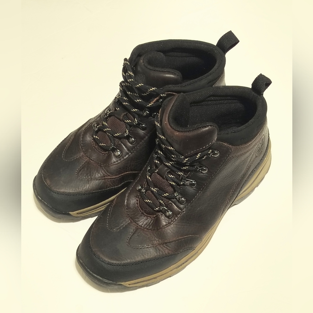 Timberland Backroads Hiker 22913 Brown Leather  Boys Hiking Boots Size 4.5.